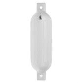 T-H MARINE BE-GE-52178-DP BOAT FENDER 5.5' X 20' WHITE Inflatable; Cylinder Shape; 5-1/2 Inch Diameter x 20 Inch Length; White; Premium Marine Grade PVC; Single