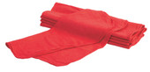 CARRAND 40046 5 PK SHOP TOWEL 13X14RE Cotton; Red; 13 Inch x 14 Inch; Set Of 5