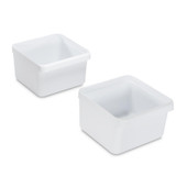DOMETIC 29326210100 CRISPER WHITE Replacement For Dometic RM2852/ RM2662 Refrigerators; White; With Two Crisper Bins And One Crisper Cover