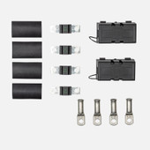 REDARC FK40 40A FUSE KIT Knife Blade Fuse; 40 Amp; Single; With Two Fuse Holders/ Four 40 Amp Fuses/ Cable Crimps/ Detailed Instruction Sheet