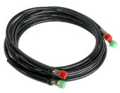 SEASTAR HO5106 SS O/B HOSE KIT  STND. 2 X 6' - (1. Use With All SeaStar Except SeaStar PRO/ BayStar/ Capilano And 3-Line Inboard Systems; 6 Foot Length; Black; With Pre-Attached Hose Fittings On Both Ends; Set Of 2