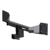 HUSKY TOWING 69643C AUDI Q5 CLASS 3 TRAILER HITCH Class III; Square Tube; 2 Inch Receiver; 5000 Pound Weight Carrying Capacity/ 750 Pound Tongue Weight; Powder Coated; Gloss Black; Carbon Steel