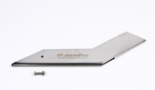 KEELGUARD 02663 MEGAWARE SKEGPRO 663 For Yamaha 90 HP 4 Stroke Engine; Mirror Polished; Stainless Steel; Single