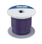 ANCOR 104710 100' #14 PURPLE TINNED COPPER Stranded Conductor; 14 Gauge; Purple; 100 Feet Spool; Tinned Copper Conductor/ PVC Insulation; UL/ CSA/ ABYC/ US Coast Guard Certified