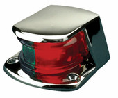 SEA DOG 400155-1 DIE CAST ZINC COMBO BOW LIGHT Combination Bow Light; 2-9/16 Inch Width x 2-7/8 Inch Depth x 1-1/2 Inch Height Housing; 12 Volt DC; Chrome-Plated Zinc; USCG 33 CFR/ ABYC A-16 From 1997