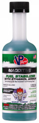 VP FUEL 2815 MADDITIVE FUEL STB SINGLE Fuel Stabilizer; For Gasoline; Treats Up To 8 Gallons; 8 Ounce Bottle; Single; Use To Eliminate Ethanol Fuel Problems/ Protects Engine And Prevents From Repair; For Use With 4-Cycle And 2-Cycle Gasoline Engines