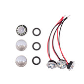 HUSKY TOWING 87455 LED WORK LIGHTS W/ RUB SEALS Replacement LED Lights For 87641 and 87247; Set of 3