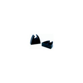ATTWOOD MARI 7571-1 CLIP-POLE STORAGE For Storing And Protecting Plug-In Pole Lights When Mounted In Engine Wells Or Lockers; 2 Inch Length x 1-1/2 Inch Height; Black; Plastic; Single; Bulk Packaging
