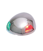 SEA DOG 400059-1 SS COMBO BOW LIGHT LED 2NM Combination Bow Light; 2-1/4 Inch Width x 2-9/16 Inch Depth x 1 Inch Height Housing; LED; 12 Volt DC; 304 Stainless Steel; IP67 Waterproof; With 316 Stainless Steel Base
