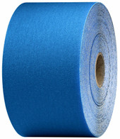 3M 36215 3M PART Used For Repair And Paint Preparation Process; Paper Backing; 40 Grit; Blue; Ceramic Aluminum Oxide; PSA Type Attachment; Hand/ Machine Sanding Method; Dry Use Only; 10 Yard Length x 2-3/4 Inch Width; 5 Rolls Per Case