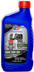 VP FUEL VP7165503 U4-1000 5W50 SYNTHETIC SAE 5W-50; Synthetic; 1.05 Quart Bottle; Single