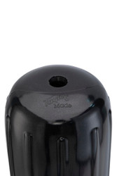 TAYLOR MADE 71032 BIG B FENDER  10'X26'  ONYX BLACK Ribbed; Cylinder; 10 Inch Diameter x 26 Inch Length For 35 Foot To 50 Foot Boat; Black Onyx; Vinyl; Pre-Inflated Inflation Valve For Air Pressure Adjustment; Single; For Marine Applications