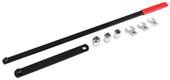 PERFORM TOOL W84010 SERPENTINE BELT TOOL Use To Release Tension On Serpentine Belts With Spring Loaded Idler Pulleys; With Handle/ Three Sockets/ Three Crowfoot Wrenches