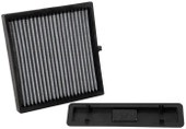 K&N FILTER VF2055 CABIN AIR FILTER Washable; Non-Woven Synthetic