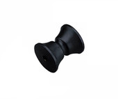 SEA DOG 328079-1 REPLACEMENT WHEEL 3 7/16' X 3' Bow; Black; 3 Inch Diameter; Natural Rubber; Single