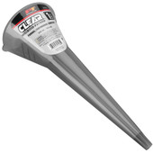 PERFORM TOOL W4052 CLEAR VIEW LONG REACH FUNNEL 1 PINT Round; Long Reach; 1 Pint Capacity; Transparent; Polypropylene