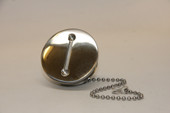 SEA DOG 351391-1 REPL CAP/CHAIN F/351350-351353 Replacement Cap Only; 2 Inch Hose; 316 Stainless Steel; With Attachment Chain