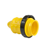 MARINCO 103RV WEATHERPROOF COVER W/ THR Use To Protect Connections From Moisture; Fits With Marinco 305CRV; Maximum 30 Amp At 125 Volt; Yellow; With Threaded Sealing Ring