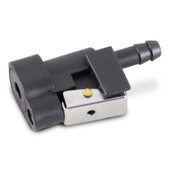 SIERRAMARINE 18-80419 FUEL CONNECTOR Quick Connector; 5/16 Inch; Hose Barb; Straight; Black; Acetal; Single; Fits Suzuki Outboard Engines