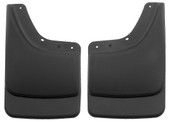HUSKYLINER 57061 M.G. DG RAM 1500 02-07 Direct-Fit; Set of 2; Contoured; Without Logo; Black; Thermoplastic; Screw On