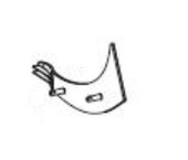 THETFORD 42081 KIT PEDAL COVER HI BNE Use With Thetford Style II Toilets; Cover Only; Bone
