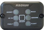 MAGNUM MM-RC25 6-LED REMOTE W/25' CABLE Use With MM Series/ MM-AE Series And MMS Series Inverter/ Chargers; LED Indicator To Show Current Operating Mode