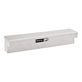 TRAILFX 160721 72' SIDE MOUNT BOX Side Mount; Single Lid With Struts; Diamond Tread; Bright; Polished 16 Gauge Aluminum; 72 Inch Length x 11-1/4 Inch Width x 11 Inch Height; 4.4 Cubic Foot Capacity