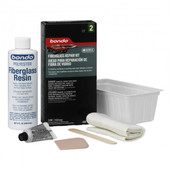 3M 420 B56IN REPAR KIT1/2 PT 6/C Used To Repair Damaged Fiberglass Parts; With Fiberglass Resin/ Liquid Hardener/ Plastic Spreader/ Fiberglass Cloth/ Mixing Stick And Tray