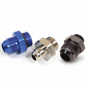 SPEEDFX 577121 -12AN(1-1/16'-12) PORT TO -10AN ADP Dry Sump; -12AN (1-1/16-12) Port Thread To -10AN Male Flare; Anodized; Blue; Aluminum; With O-Ring; Single