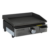 FURRION LLC BC1715D GREYSTONE 17' GRIDDLE / GRILL COMBO For Outdoor And Indoor Use; 17 Inch Length; Rectangular; Porcelain Flat Top Griddle And Grill; With Drip Tray; Combination Griddle And Grill; 15000 BTU; 250 Square Inch Cooking Area
