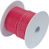 ANCOR 104850 TINNED COPPER WIRE  14 AWG (2MM2) Stranded Conductor; 14 Gauge; Red; 500 Feet Spool; Tinned Copper Conductor/ PVC Insulation; UL/ CSA/ ABYC/ US Coast Guard Certified; ROHS Compliant