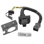 TEKONSHA 20135 MULTI-PLUG T-ONE CONNECTOR ASSEMBLY Adapts Vehicle OEM Trailer Connector To Accept Both 7-Way and 4 Flat Trailer Connectors