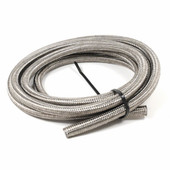 SPEEDFX 5320403 DBL BRD SS RACING HOSE  -4AN X 3' Use With Fuel/ Oil/ Antifreeze; -4AN; 3 Foot Length; Rated at 1500 PSI; Stainless Steel