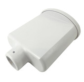 SEAVIEW LTB-BOXW TOP FOR LIGHT BAR LIGHT BOX WHITE For Use With Three Aqua Sig 40/ 41 Navigation Light; Universal Box Top Mount; White; 4 x 4-1/2 Inch; With Removable Lid