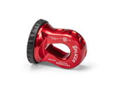 FACTOR 55 00352-01 SPLICER SHACKLE MNT RED Fits Up To 1 Inch Diameter Shackles; Fits 1/2 Inch Diameter Synthetic Winch Ropes; 16000 Pounds Capacity; Red; Single