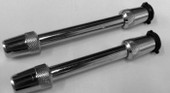 TRIMAX TH45 LOCK PIN SET FOR RAPID HI Barbell Type; 5/8 Inch Diameter; 3-1/2 Inch Span and 4-3/8 Inch Span; Used With Class V Hitches; With Keyed Alike Lock; With Dust Cover; Set Of 2