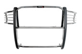 TRAILFX E0043S GRILLE GUARD FORD F150 PSS 1-Piece; Polished; Stainless Steel; 1-1/2 Inch Diameter; With Brush Guard; Without Skid Plate; Without Step Plate