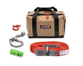 FACTOR 55 00485-08-MEDIUM OWHE VEH REC KIT  GRN HITCH  M Includes 1 Green HitchLink 2.0/ 1 Standard Duty Soft Shackle/ 1 Corsby 3/4 Inch Shackle/ 1 Standard Duty Tow Strap/ 1 Strap Wrap/ 1 Medium Factor 55 Recovery Gear Bag