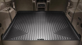 HUSKYLINER 23701 CARGO LINER Direct Fit; Black; Thermoplastic Olefin; To Back Of 2nd Seat