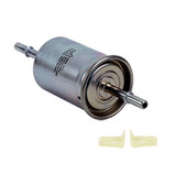 WIX FILTR LD 33595 FUEL OE Replacement; In-Line; 2.318 Inch Diameter x 7.14 Inch Length; 10 Micron Paper Element; With Mounting Hardware
