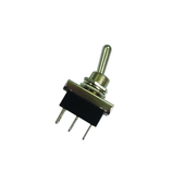 WIRTHCO 20508 HEAVY DUTY 3-POSITION MET 12 Volt; 20 Ampere; 3 Position Automotive Interrupter Toggle; Non-Lighted; Black