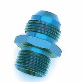 SPEEDFX 566439 -6AN X 14MMX1.5 BLU FLARE TO MT ADP -6AN Flare to 14 Millimeter x 1.5 Metric Thread; Blue; Anodized Aluminum; Single
