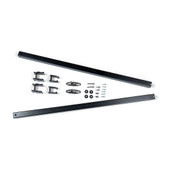 TAYLOR MADE 2020134626 SURESHADE POWER BIMINI SPORT ARM KI Use With Sureshade?« Power Bimini To Remain Extended When Traveling At Higher Speeds; 32 Inch Length; Black; Anodized Aluminum; With 2 Front Support Poles/ 2 Flip-Locks/ 4 Screws
