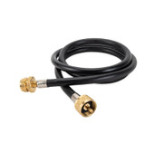 CAMCO 59045 LP HOSE - 5' 1'-20 M X F Propane Feed Hose; Replacement Hose For Camco Part Number 59123/ 59103 and 59143; Male x Female Swivel 1 Inch-20 Female Throwaway Cylinder Threads; Without Regulator; Without Thermal Protection; 5 Foot Length