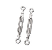 TORKLIFT S9011 TURNBUCKLE - EYE Standard Eye and Eye Style; 9 Inch to 13 Inch Reach; Without Handle; Non-Locking; Raw; Forged Steel; Single