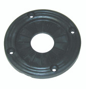 T-H MARINE UG-1-DP BLACK UTILITY GROMMETS Designed For Use With Boats Such As Cable Pass Thru/ Landing Net Holder/ Fishing Rod Support/ Stern Light Holder; 3-3/8 Inch Diameter; 2-3/8 Inch Center Hole; Black; Vinyl; Single