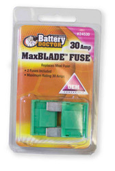 WIRTHCO 24530 MAX BLADE FUSE-30 AMP Green Blade; Maxi; 30 Ampere