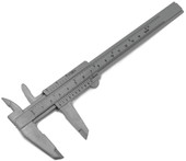 PERFORM TOOL W80150 CALIPER-PLASTIC Scale; 6 Inch; Plastic