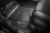 HUSKYLINER 18491 F FLR LNER 16 HONDA HR-V Molded Fit; Smooth Arcing Ribs/ Raised Heel Pad; Black; Rubber; 2 Piece