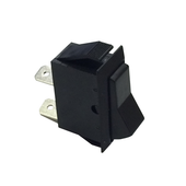 WIRTHCO 20525 ON/OFF BLACK ROCKER SWITC 16 Ampere; Rocker; Black